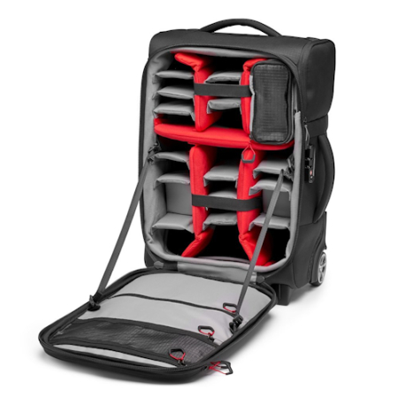 Manfrotto MB PL-RL-A55 - walizka, plecak fotograficzny na kółkach, Pro Light Reloader Air 55 - środek